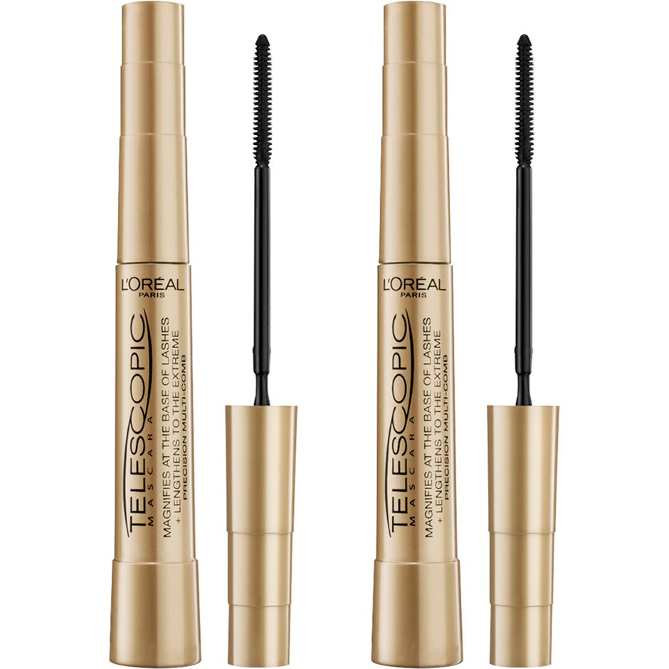 L'Oréal Paris Telescopic Mascara Duo Black 2 X 8 ml - 16 ml