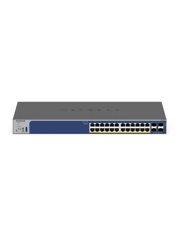 Netgear Gs728txp L2/l3 10g Ethernet (100/1000/10000) Power Over Ethernet -tuki Musta