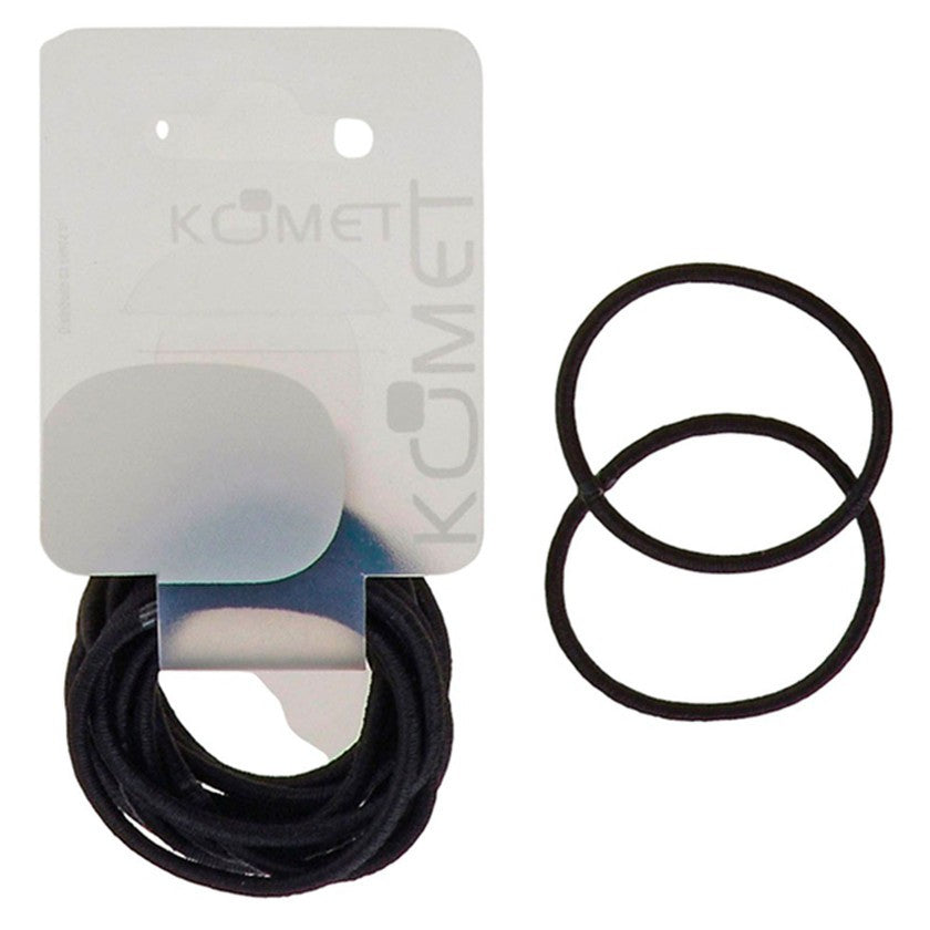 Komet Isot mustat hiuslenkit 12 kappaletta 355