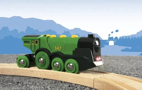 BRIO 33593 Big Green Action Locomotive