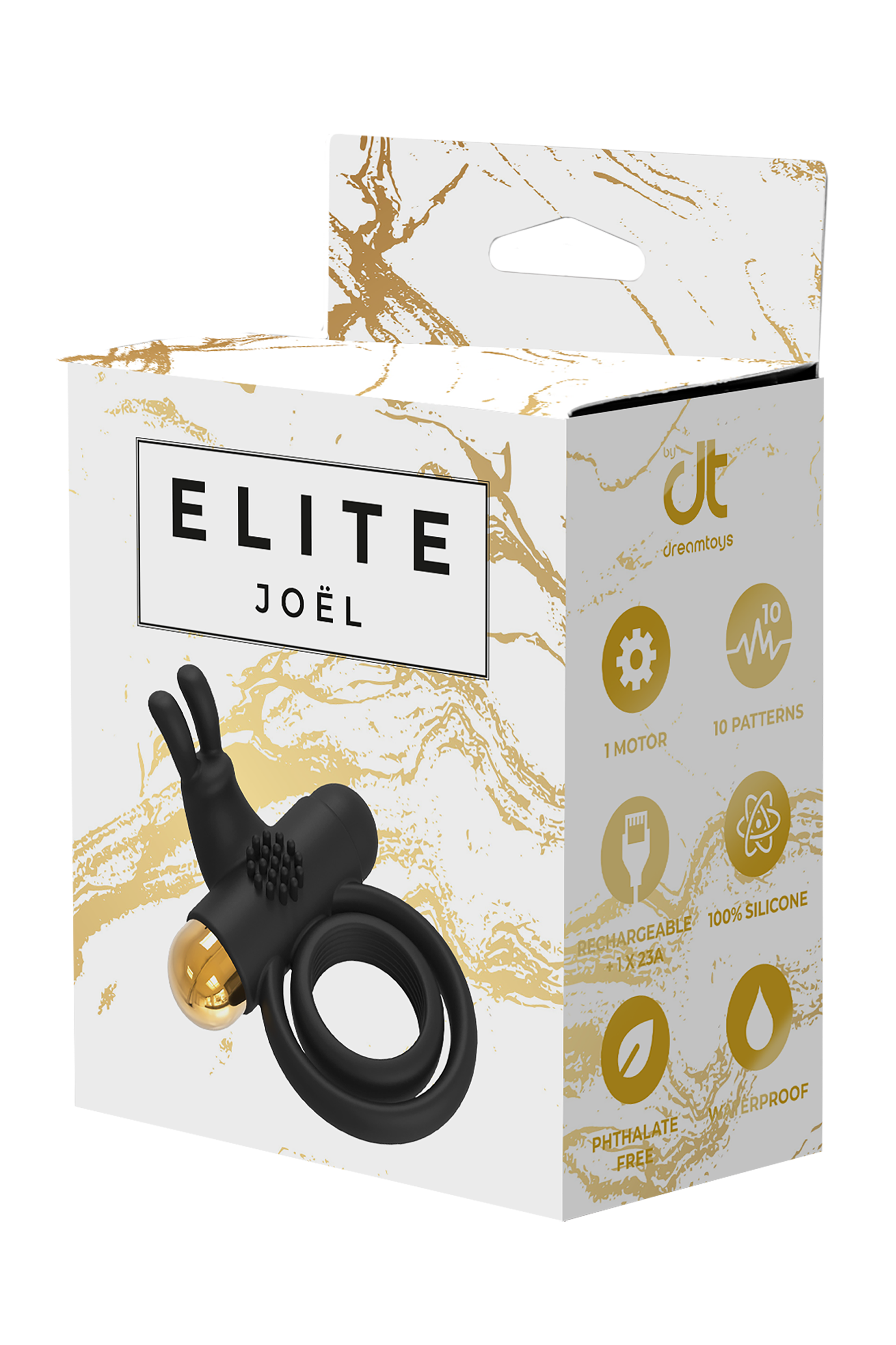 Dream Toys Elite Joel Penisrengas vibraattorilla