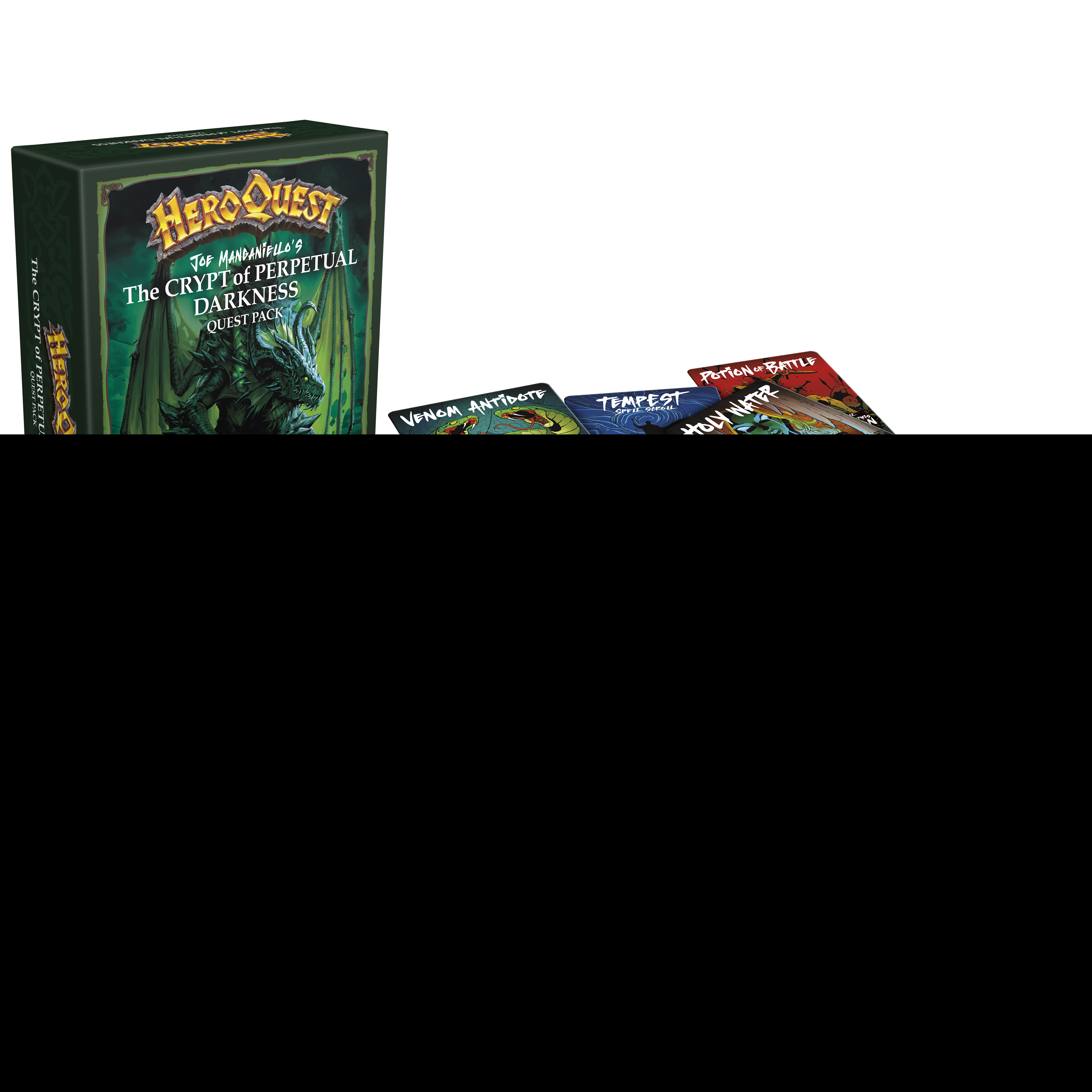 Avalon Hill HeroQuest Joe Manganiello's The Crypt of Perpetual Darkness Quest Pack - Requires HeroQuest Game System to Play (English)