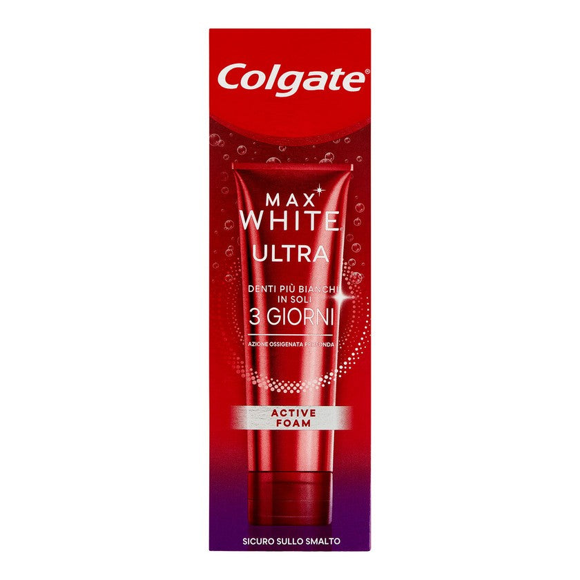 Colgate Colgate Max White Ultra Active Foam -valkaiseva hammastahna 50 ml