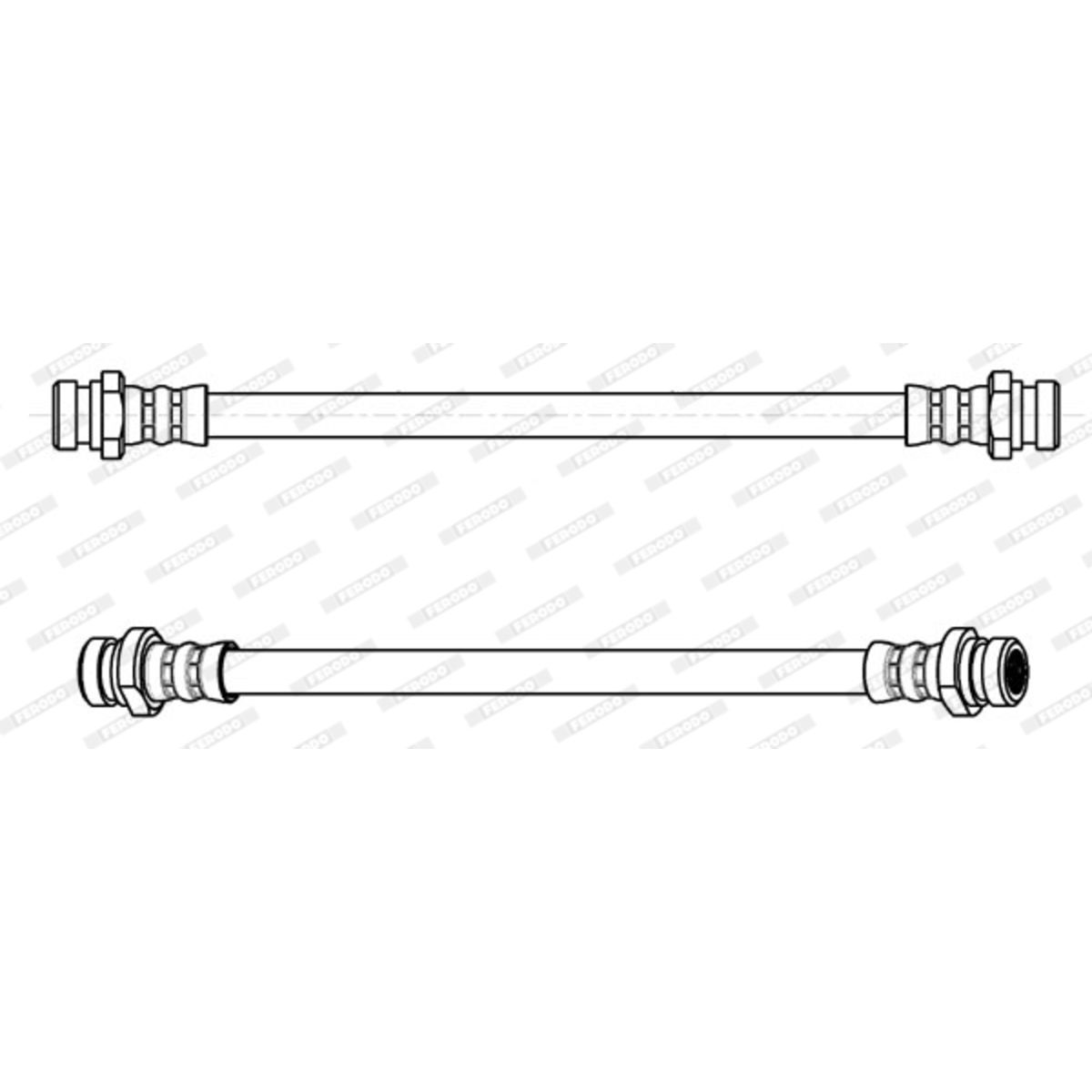 Jarruletku FERODO FHY3138