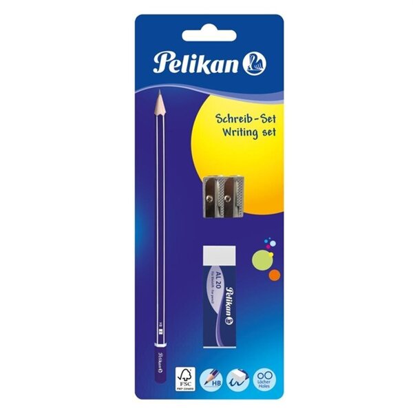 Pelikan School set SBRA/Bpencil eraser sharpener