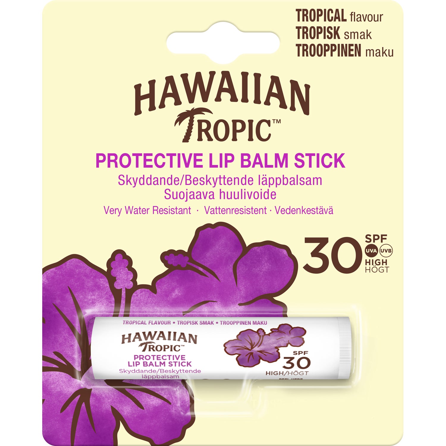 Hawaiian Tropic 30 SPF huulirasva - trooppinen