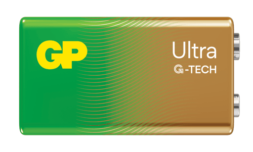 GP Battery Ultra Alkaline 9V/6LF22 1-pack