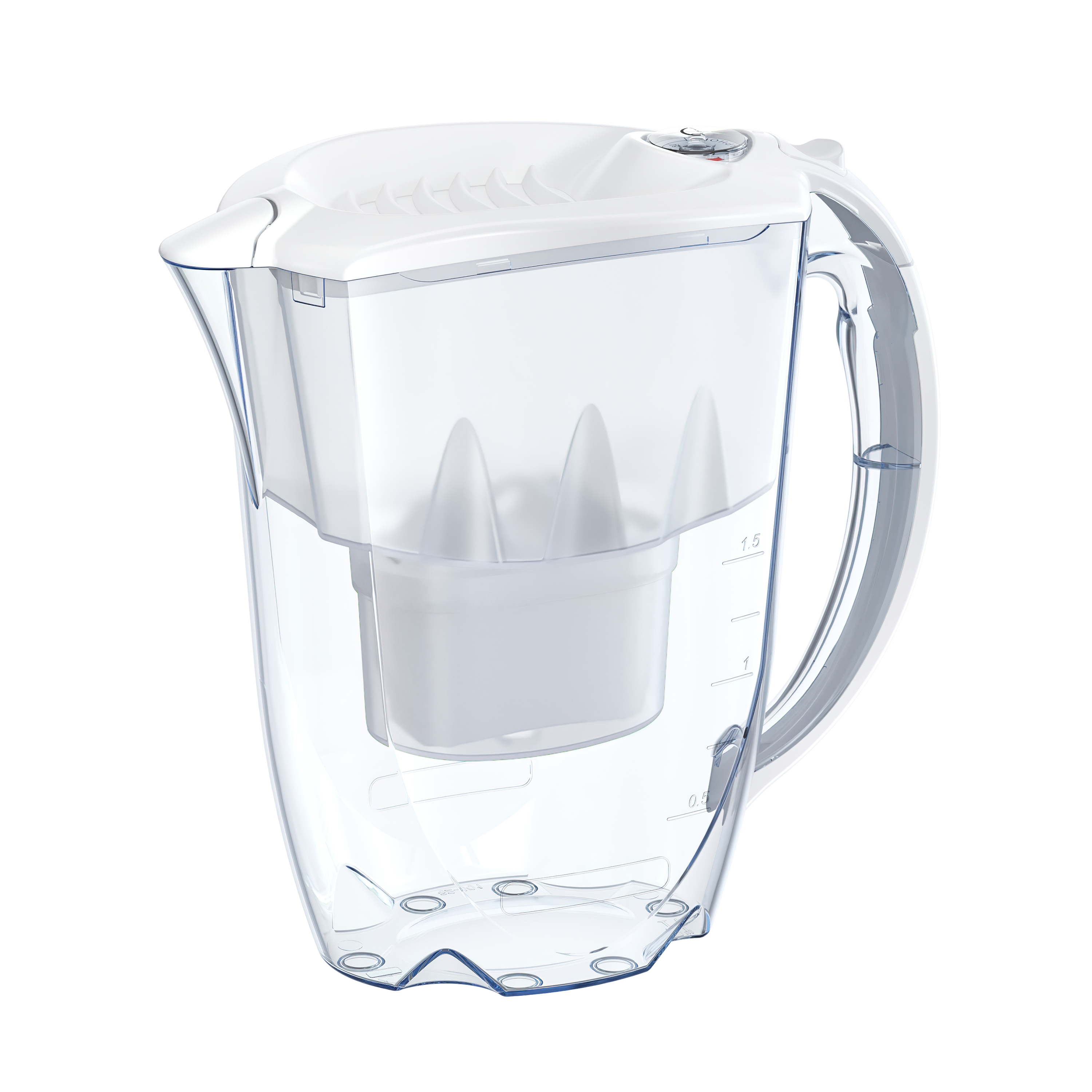 AQUAPHOR vedensuodatuskannu Amethyst MF+ valkoinen 2,8l