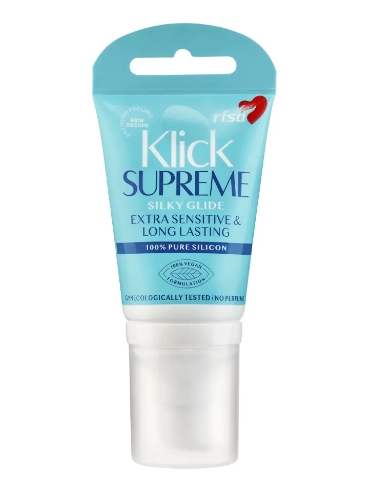 RFSU Klick Supreme Glide 40ml Silikonipohjainen liukuvoide