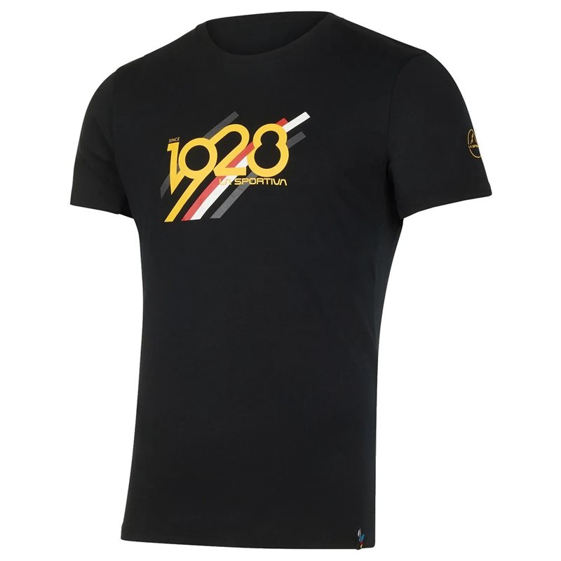 La Sportiva Since 1928 T-Shirt M Black/Yellow - M
