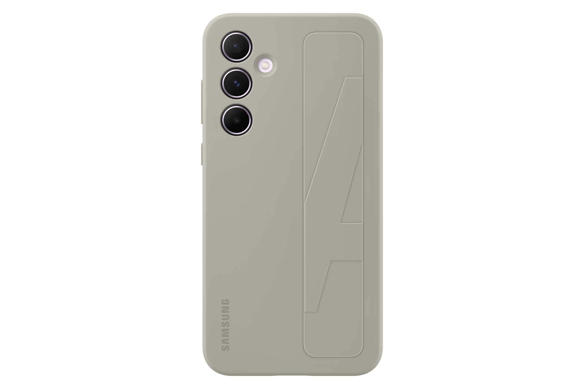Samsung Galaxy A55 Standing Grip suojakuori, harmaa