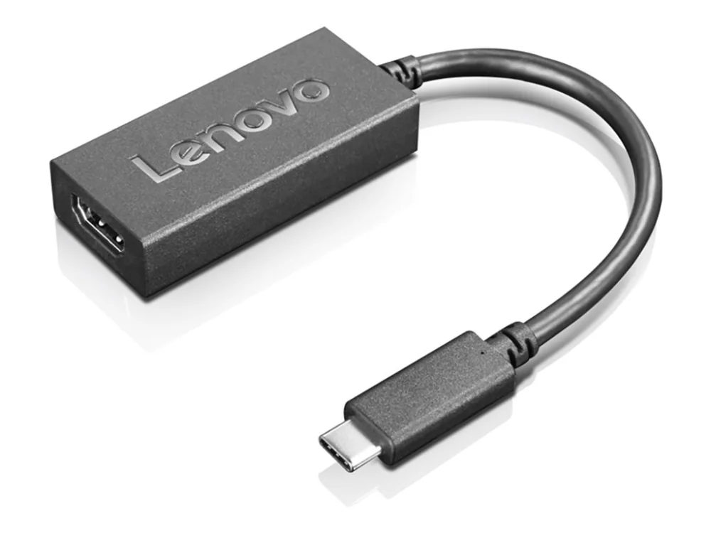 Lenovo 4X90R61022, 0,24 m, USB Type-C, HDMI-tyyppi A (vakio), Uros, Uros, Suora