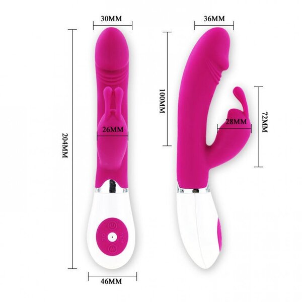 Pretty Love Gene Rabbit Vibrator Jänisvibraattori