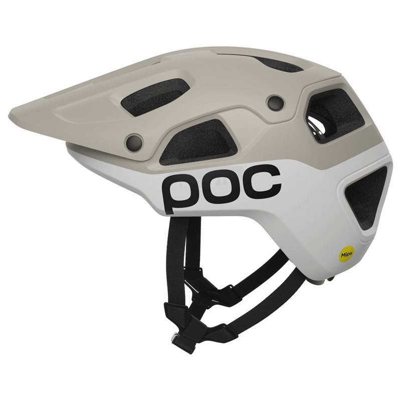 POC Cularis Pure, pyöräilykypärä, mineral grey/hydrogen white matt