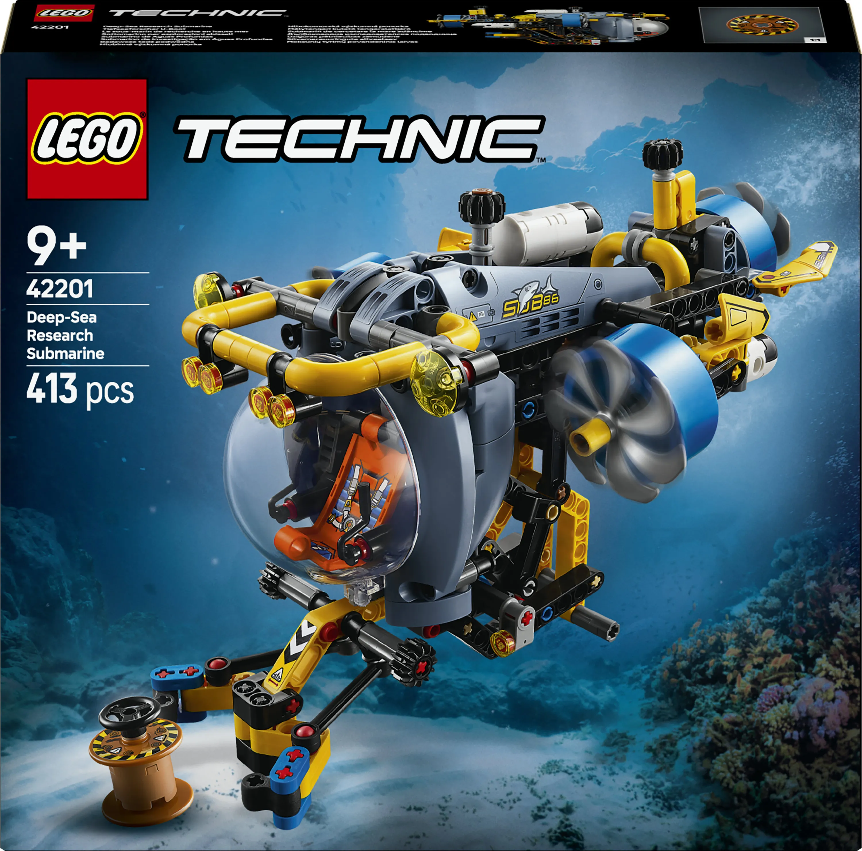 LEGO Technic 42201 Syvänmeren tutkimussukellusvene