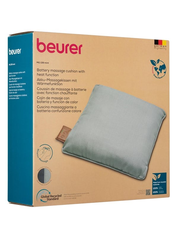 Beurer MG 139 Green Planet -hierontatyyny, minttu