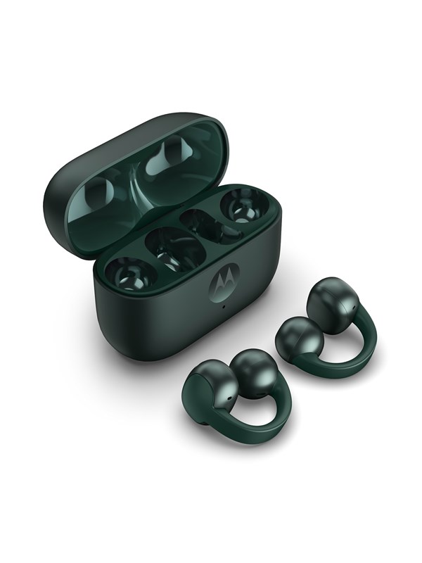 Motorola Moto Buds Loop -langattomat nappikuulokkeet, trekking green