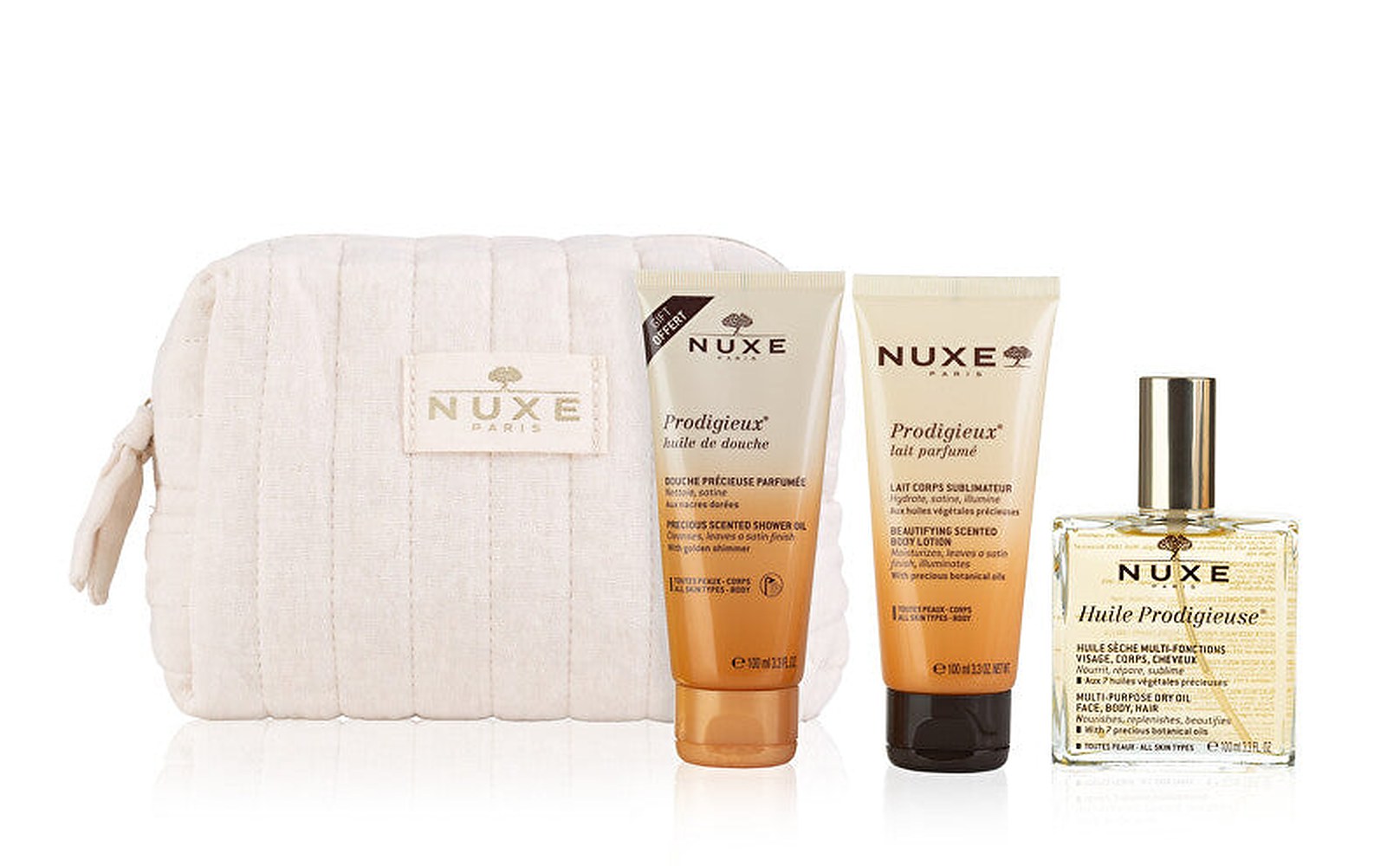 Nuxe Travel Exclusive Matkakaunis lahjasetti