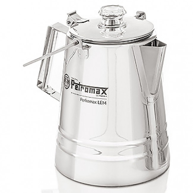 Petromax Percolator Perkomax le14 made of stainless steel, perkolator, ruostumaton teräs