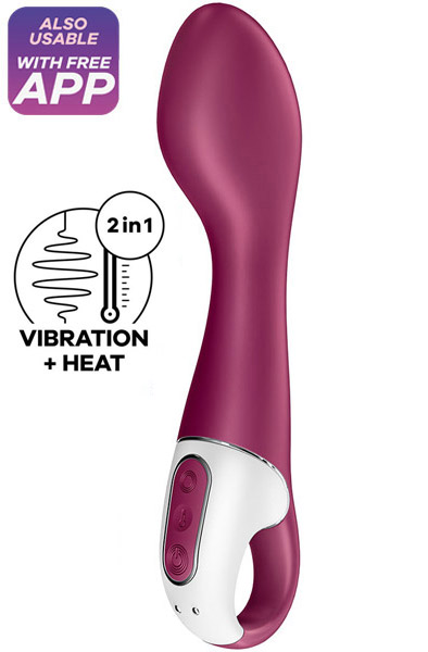 Satisfyer Hot Spot Sovelluksella ohjattava vibraattori
