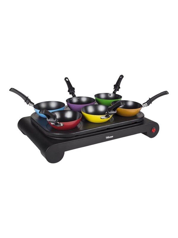 Tristar Wokset 6 färgade pannor