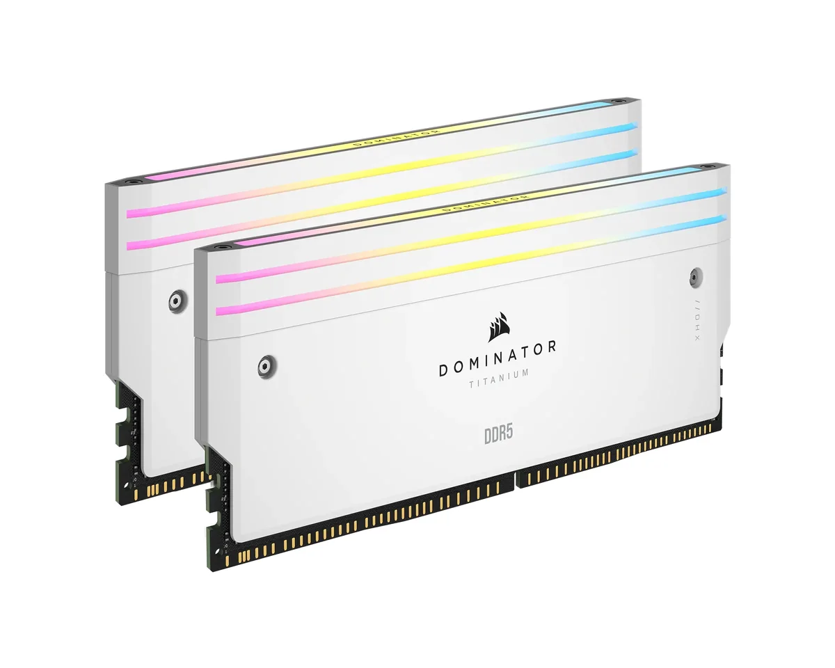 CORSAIR Dominator Titanium DDR5 Lighting Enhancement Kit, 2 kpl, valkoinen