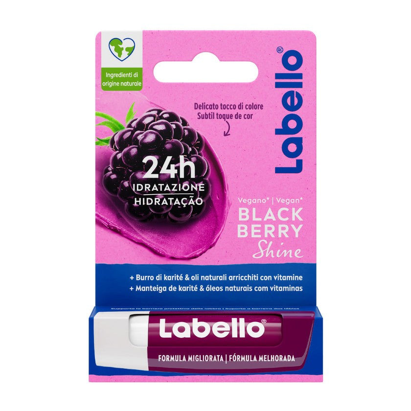 Labello Blackberry Shine 24H Kosteutus 5.5 Ml