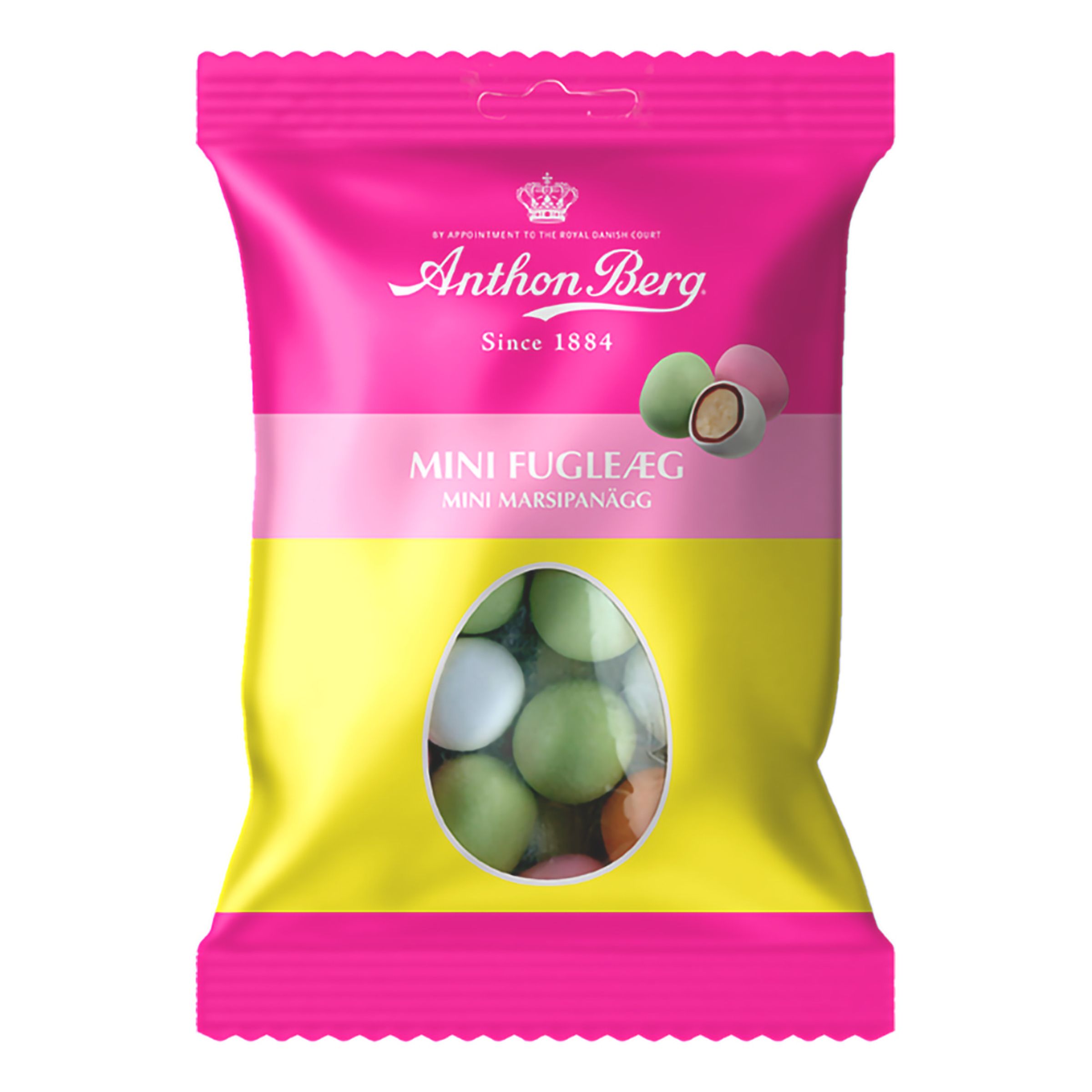 Anthon Berg Marsipaanimunat Mini - 80 g