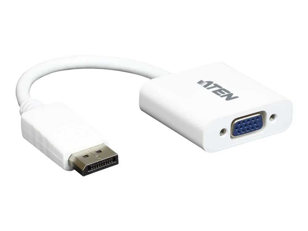 DisplayPort Kaapeli DisplayPort Uros - VGA Naaras 0.15 m Valkoinen