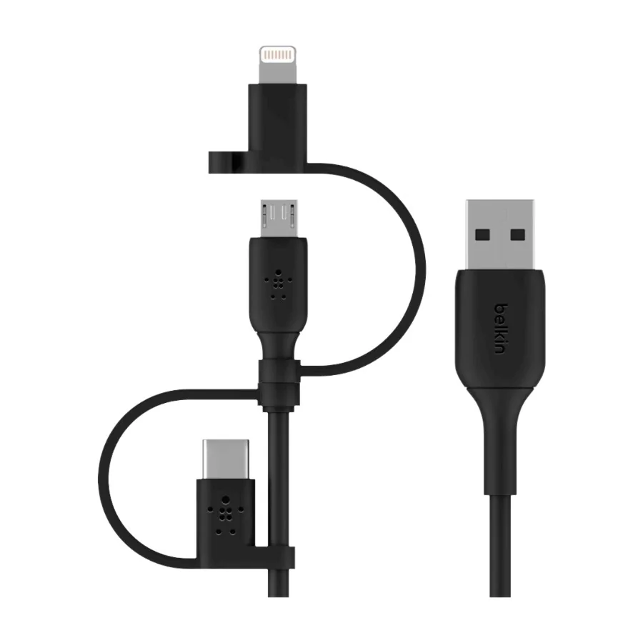 Belkin BOOST CHARGE latauskaapeli, 1 m, musta