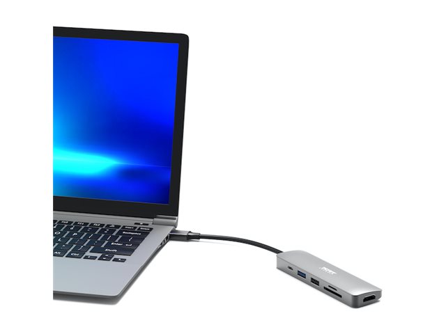 Port Designs 1 X 4K USB-C 5 devices 100W -telakointi