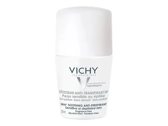 Vichy Deo Antiperspirant 48H Roll On White Cap - Naiset - 50 ml