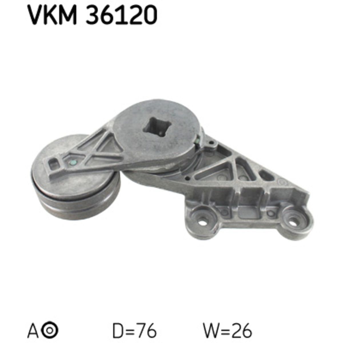 Kiristysrulla, moniurahihna SKF VKM 36120