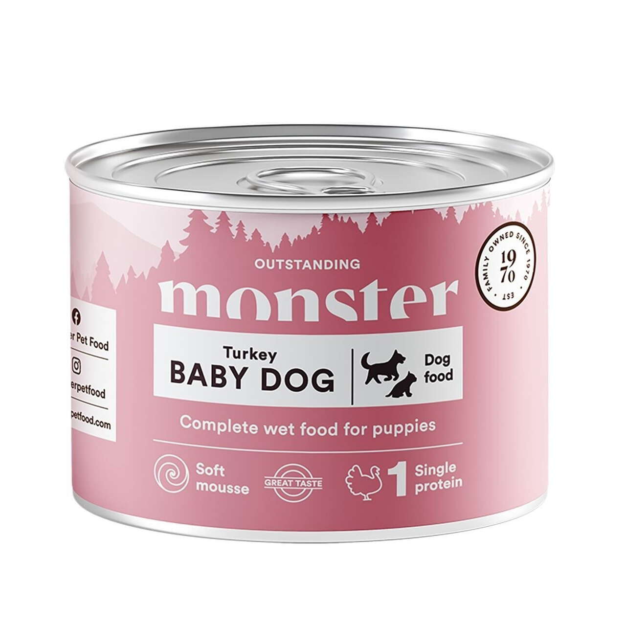 Monster Dog Baby Mousse 190g
