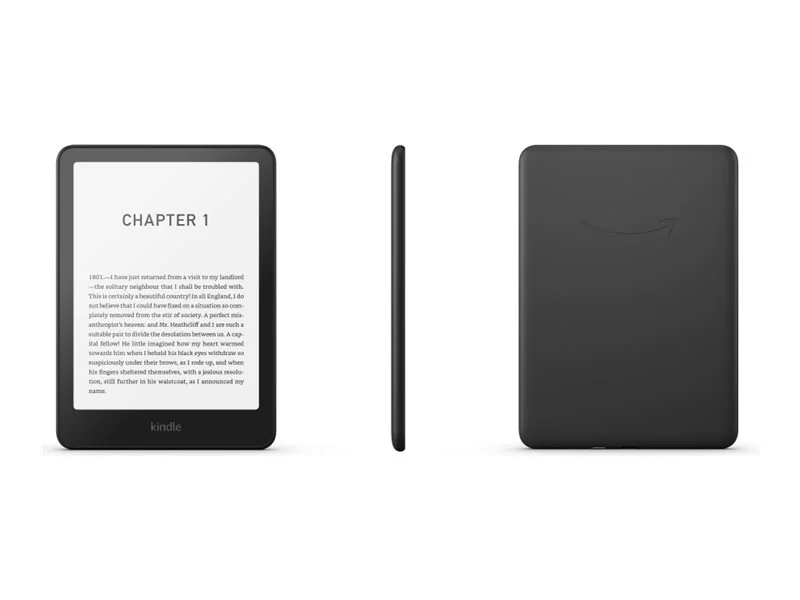 Amazon Kindle Paperwhite - 12. sukupolvi - e-kirjojen lukulaite - 16 GB - 7 yksivärinen Paperwhite - kosketusnäyttö - Bluetooth, Wi-Fi - jade - lukitusnäyttö mainosnäytöllä - mainostuki