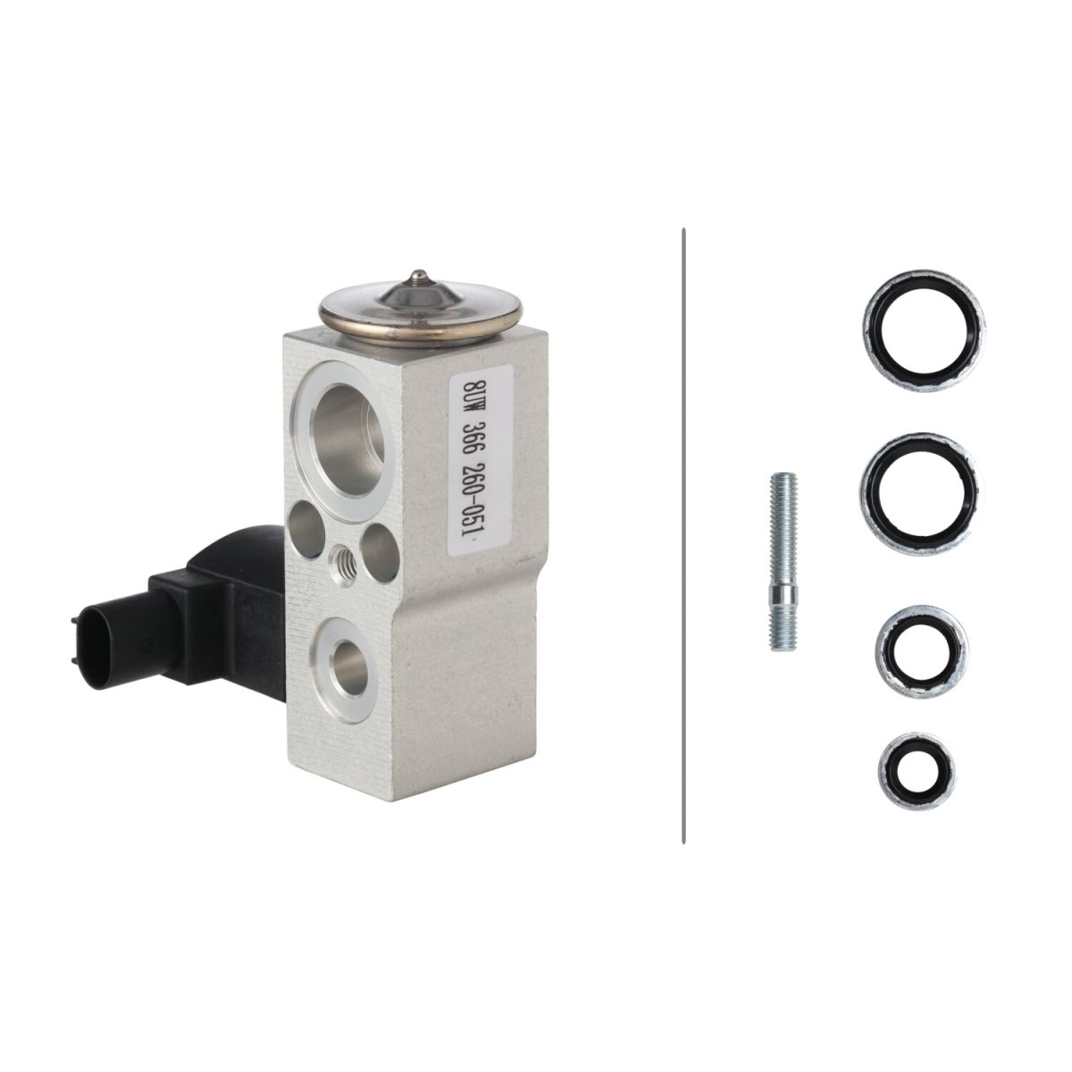 Paisuntaventtiili, ilmastointilaite HELLA 8UW 366 260-051