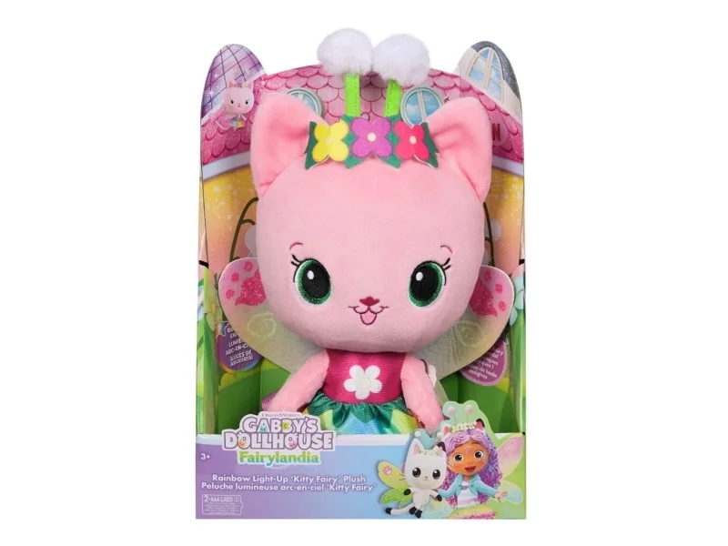 Gabyn nukkekodin valaistu Kitty Fairy -pehmolelu, 30 cm
