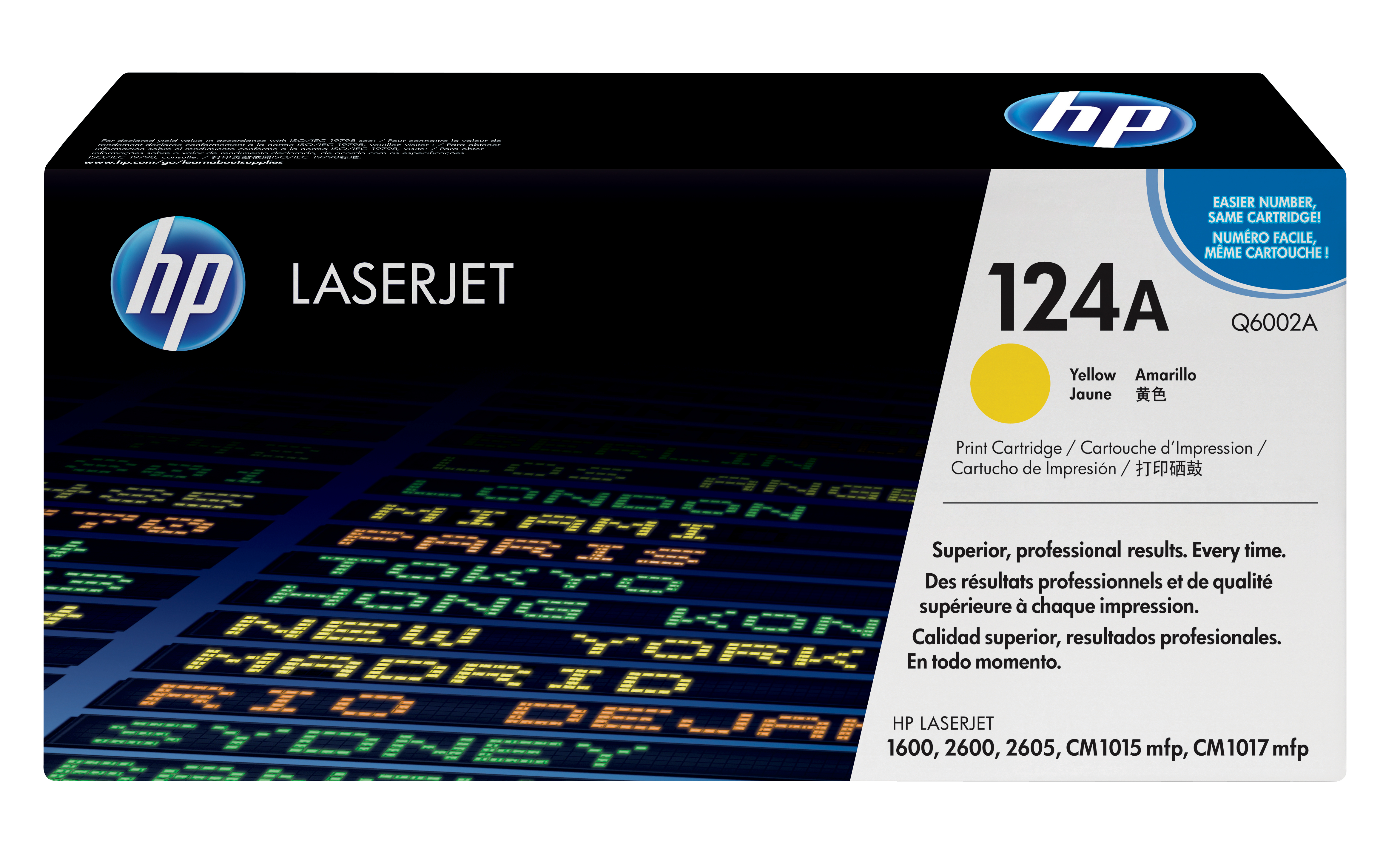 HP CLJ 1600/2600 keltainen