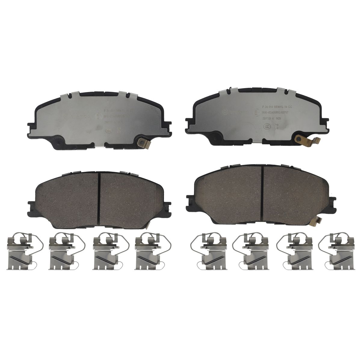 Jarrupalat, levyjarru BREMBO P 34 014