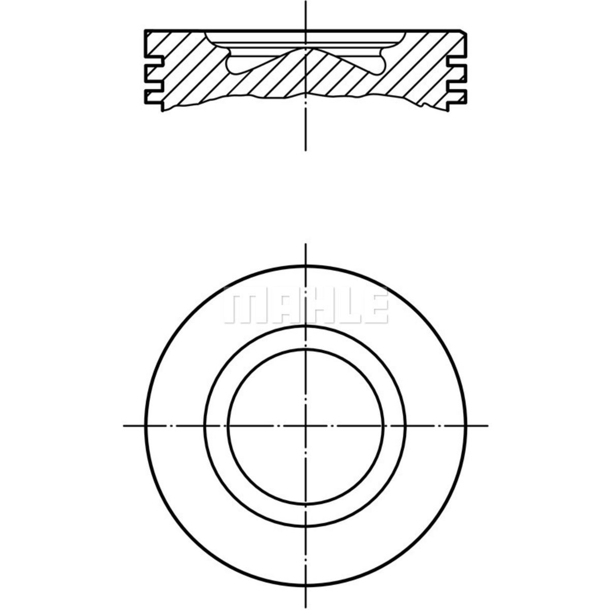 Männät MAHLE 007 PI 00170 000