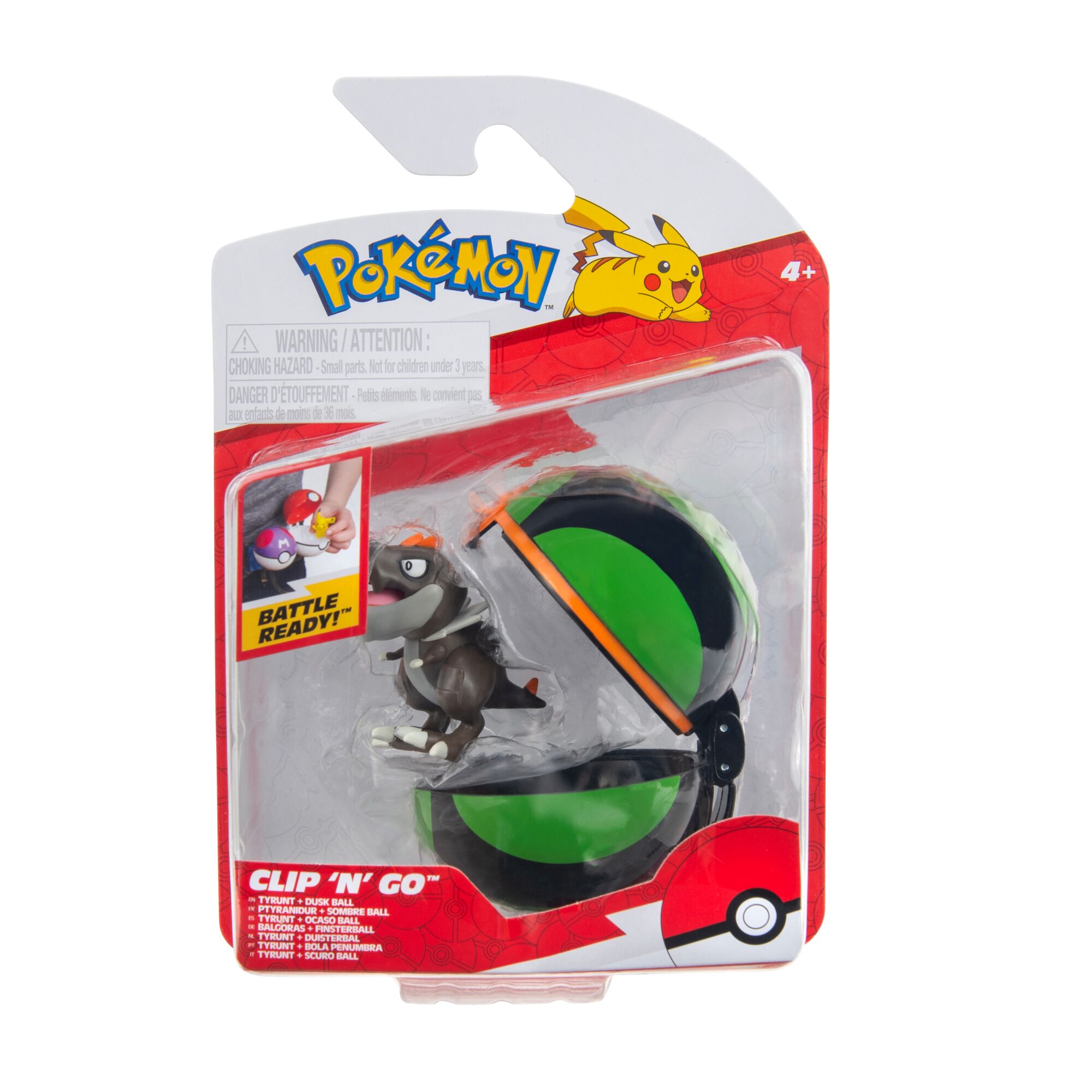 Clip N Go Around Duskball-Pokémonin kanssa
