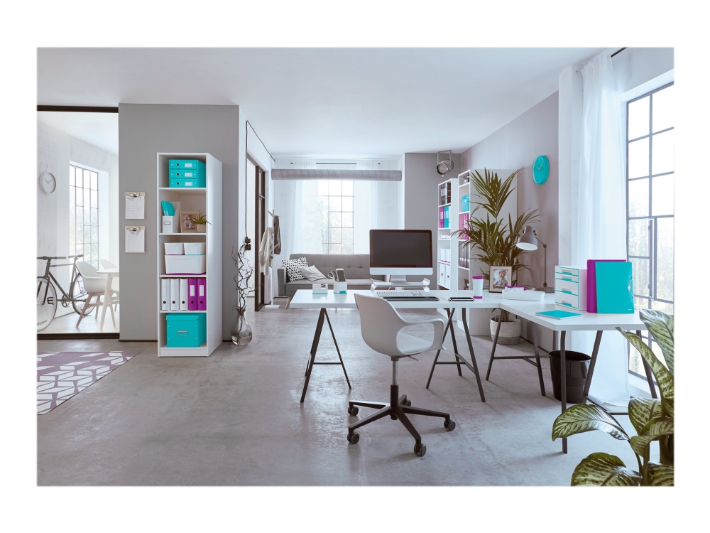 Leitz WOW kokoojakansio PP 20 taskua Violetti