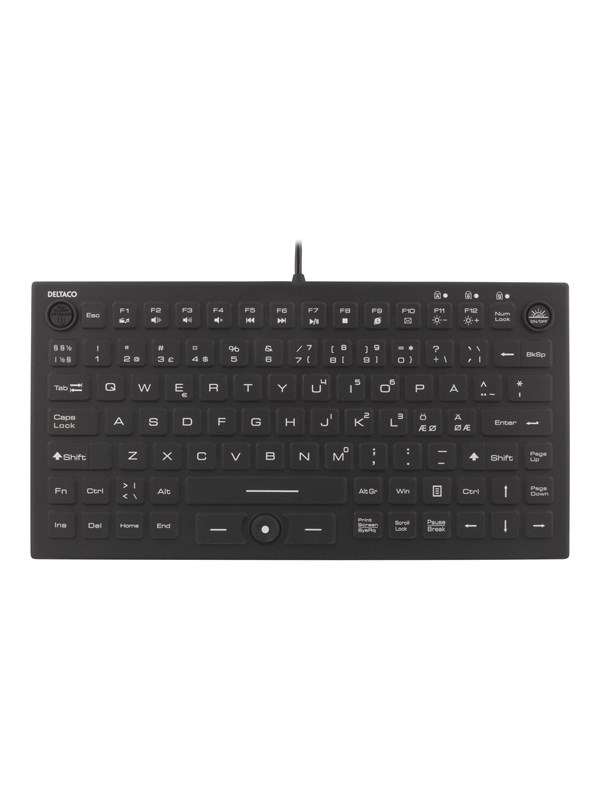 Deltaco Tb-509 Mini Silikon Blue Led Ip68 Langallinen Pohjoismainen