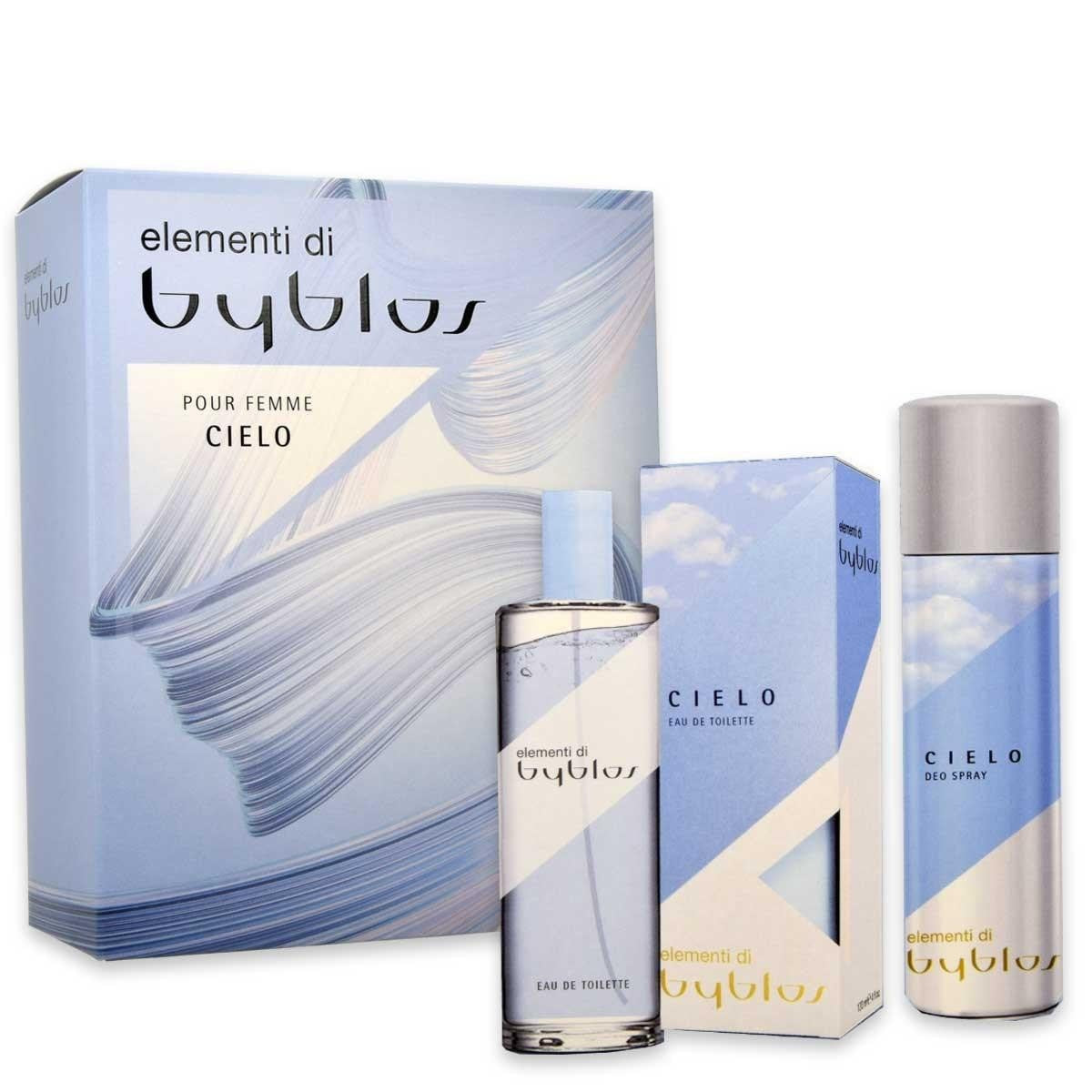 Byblos Cielo-elementit: Edt120Ml + Deo150Ml