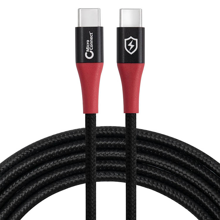 Tiedonsiirron estävä latauskaapeli puhelimelle, USB-C – USB-C
