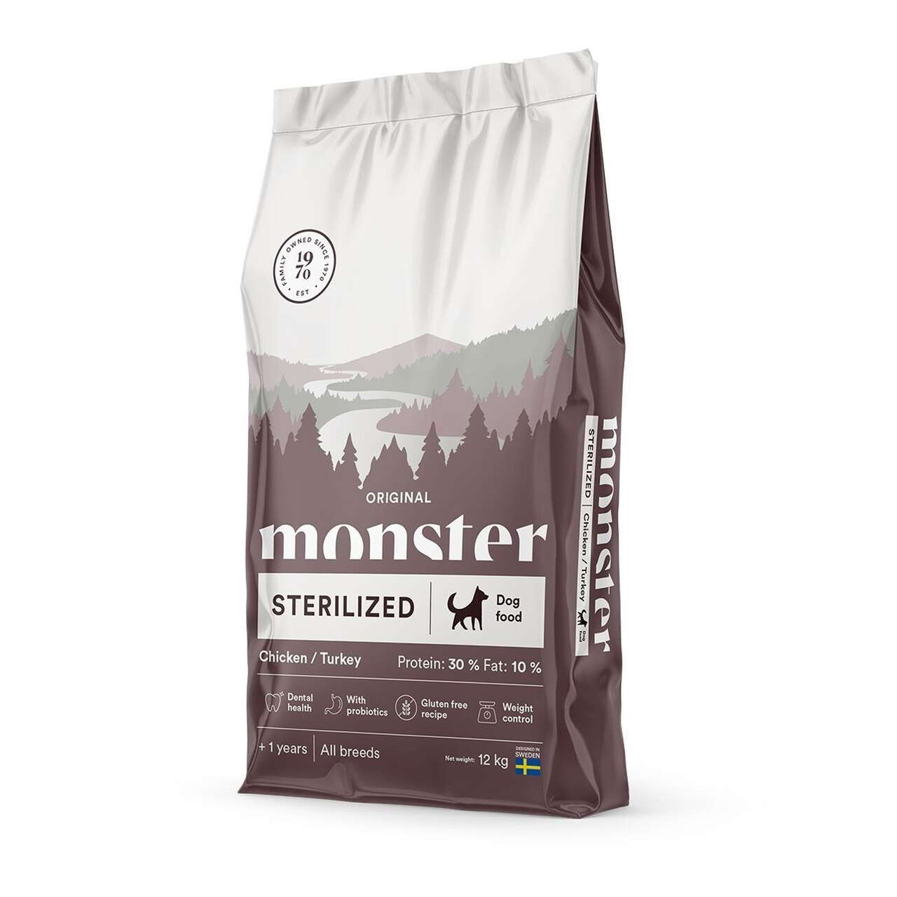 Monster Dog Original Sterilized 12 kg