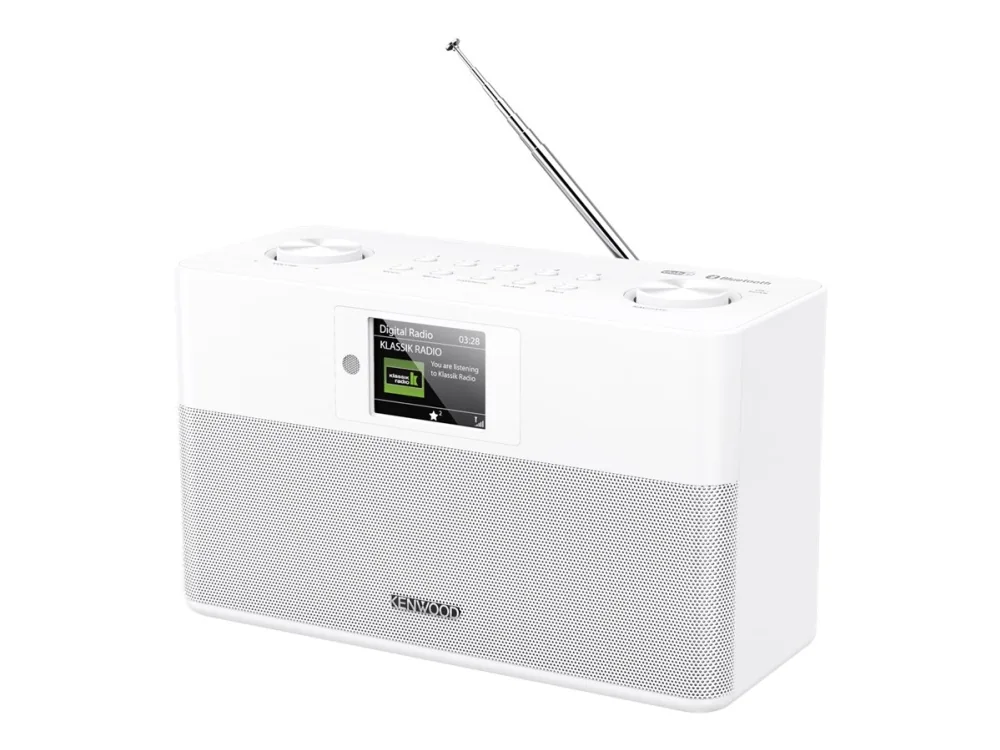 Kenwood CR-ST80DAB DAB-radioradio Hvid