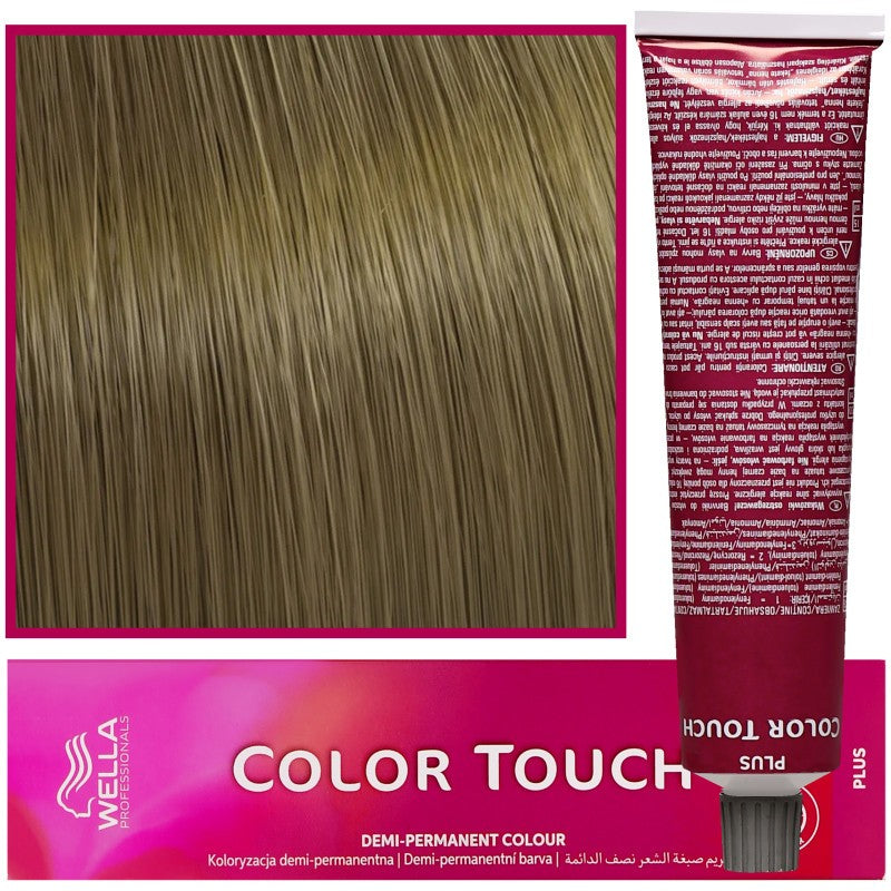 Hiusväri WELLA COLOR TOUCH 60 ml 77/07 Keskivaalea intensiivinen mieto mahonki (Mocha)