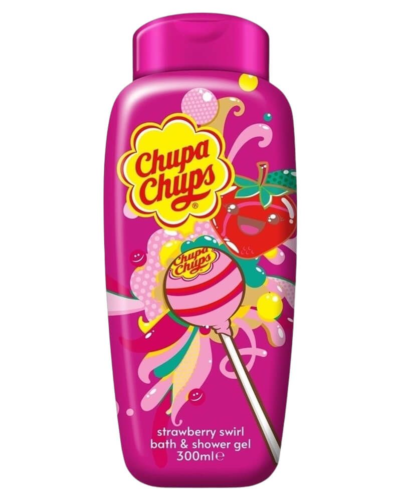 Chupa Chups Bath & Shower Gel - Strawberry Swirl 300 ml