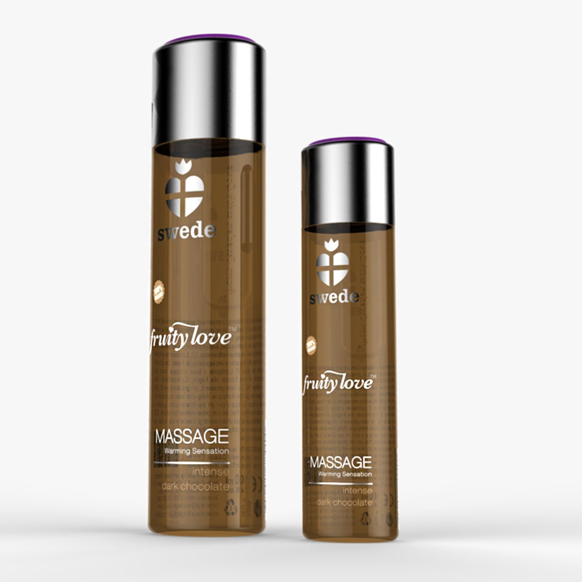 Fruity Love Massage Intense Dark Chocolate 120ml Hierontaöljy